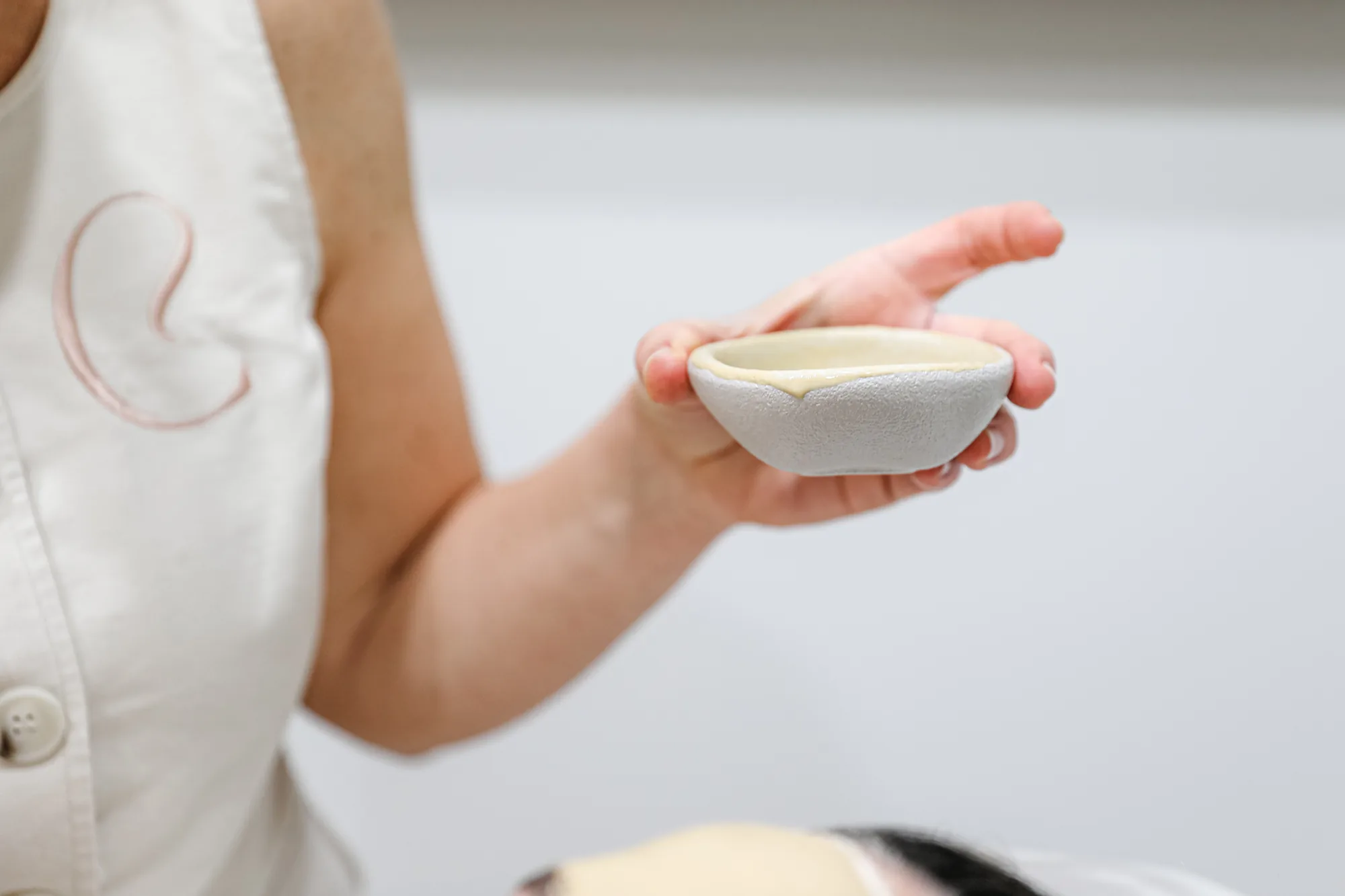 Corneotherapy skincare prepared for a barrier repair treatment in Echuca